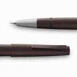 Lamy 2000 55. Yıl Özel Üretim Kahverengi F Uç Dolma Kalem + Defter Set - Hediyelik, İmza ve Not