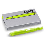Lamy 5'li Neon Limon Yeşili Dolma Kalem Kartuşu - Yedek Mürekkep, Ofis ve Okul İçin