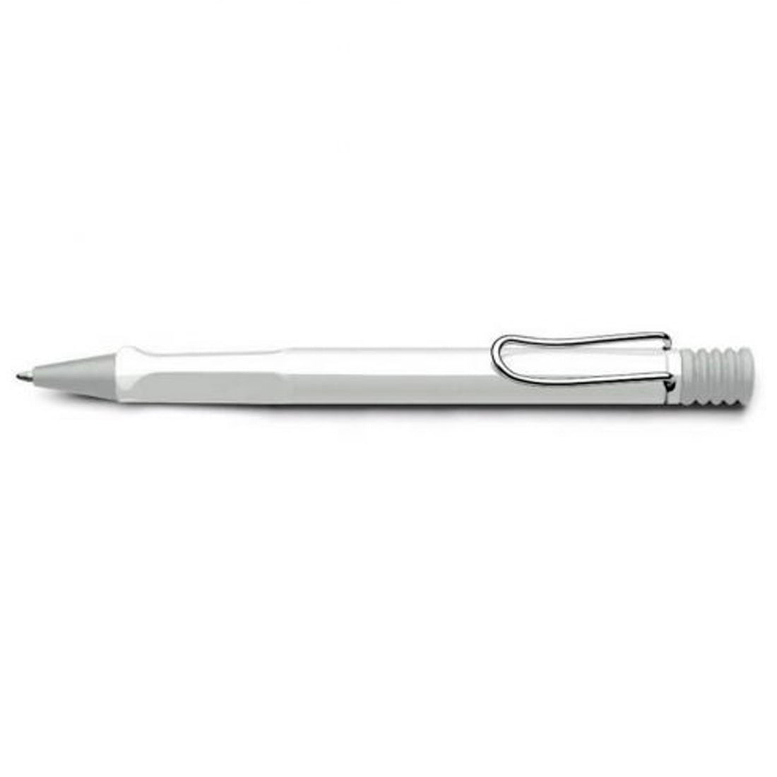 Lamy Safari Parlak Beyaz Tükenmez Kalem - Hediyelik İmza ve Ofis Kalemi
