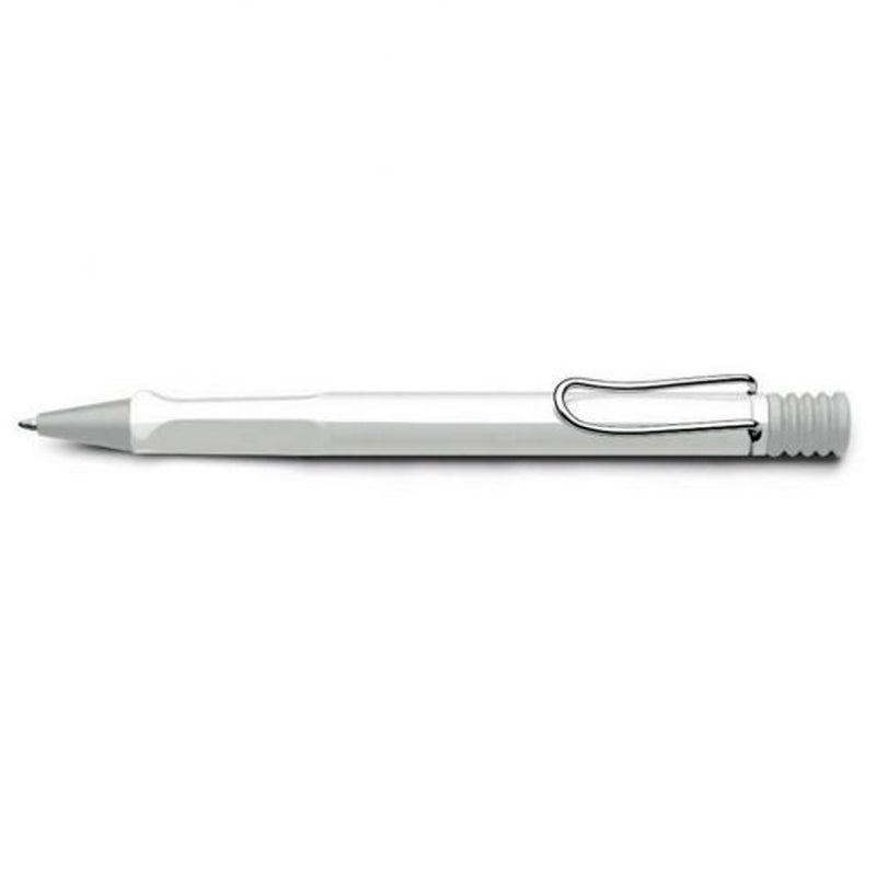 Lamy Safari Parlak Beyaz Tükenmez Kalem - Hediyelik İmza ve Ofis Kalemi