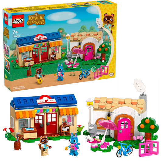 Lego Animal Crossing Nook's Cranny ve Rosie Evi 77050
