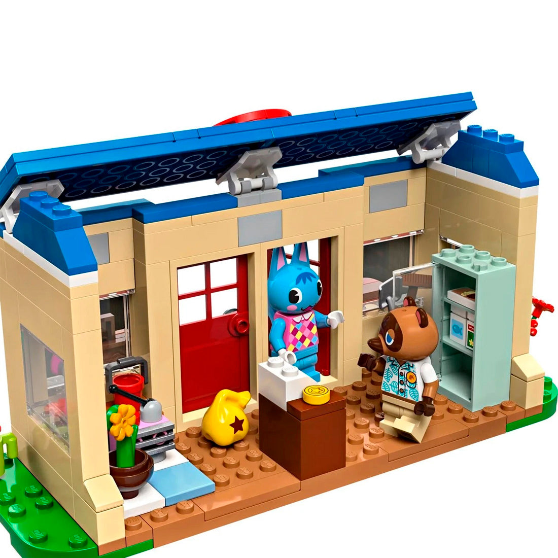 Lego Animal Crossing Nook's Cranny ve Rosie Evi 77050