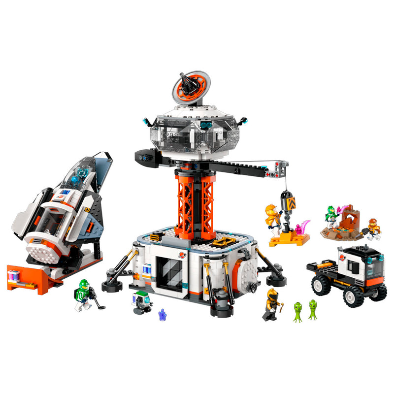 Lego City Uzay Üssü ve Roket Fırlatma Rampası 60434
