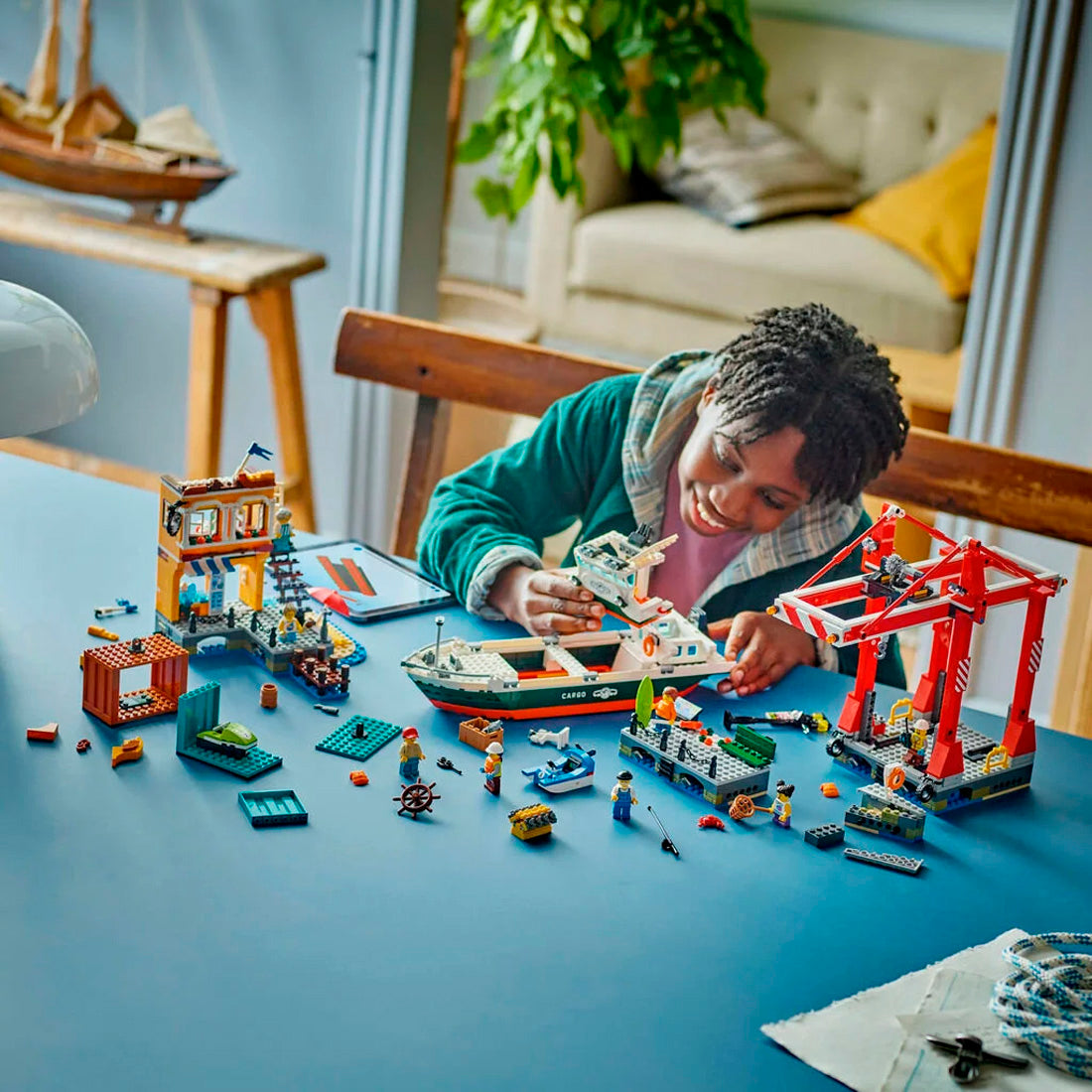 Lego City Yük Gemili Liman 60422