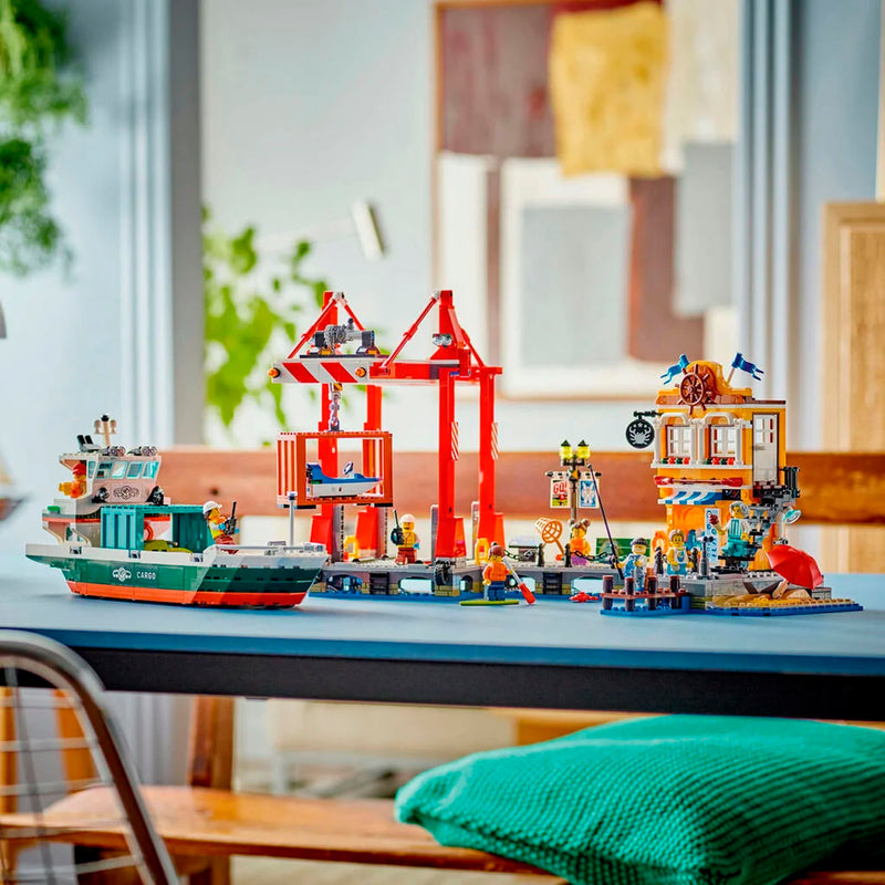 Lego City Yük Gemili Liman 60422