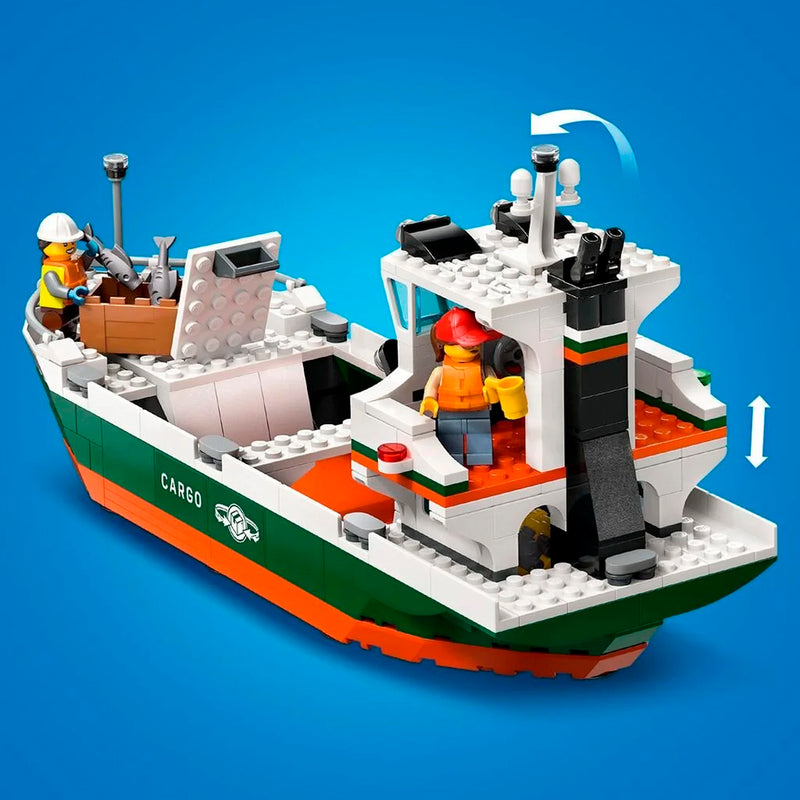 Lego City Yük Gemili Liman 60422