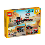 Lego Creator Helikopterli Açık Kasa Kamyon-8 31146
