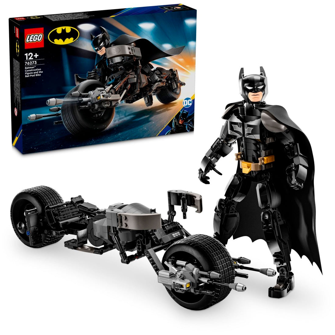 Lego DC Batman Yapım Figürü ve Bat-Pod Motosiklet 76273