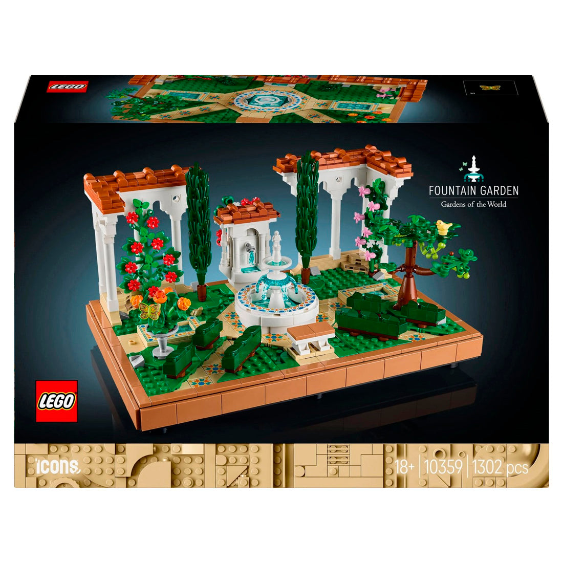 Lego Icons 10359 Fıskıyeli Bahçe