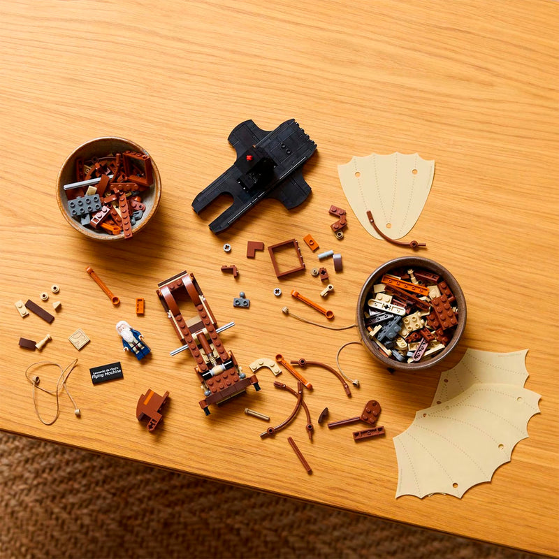 Lego Icons 10363 Leonardo da vinci Uçan makina