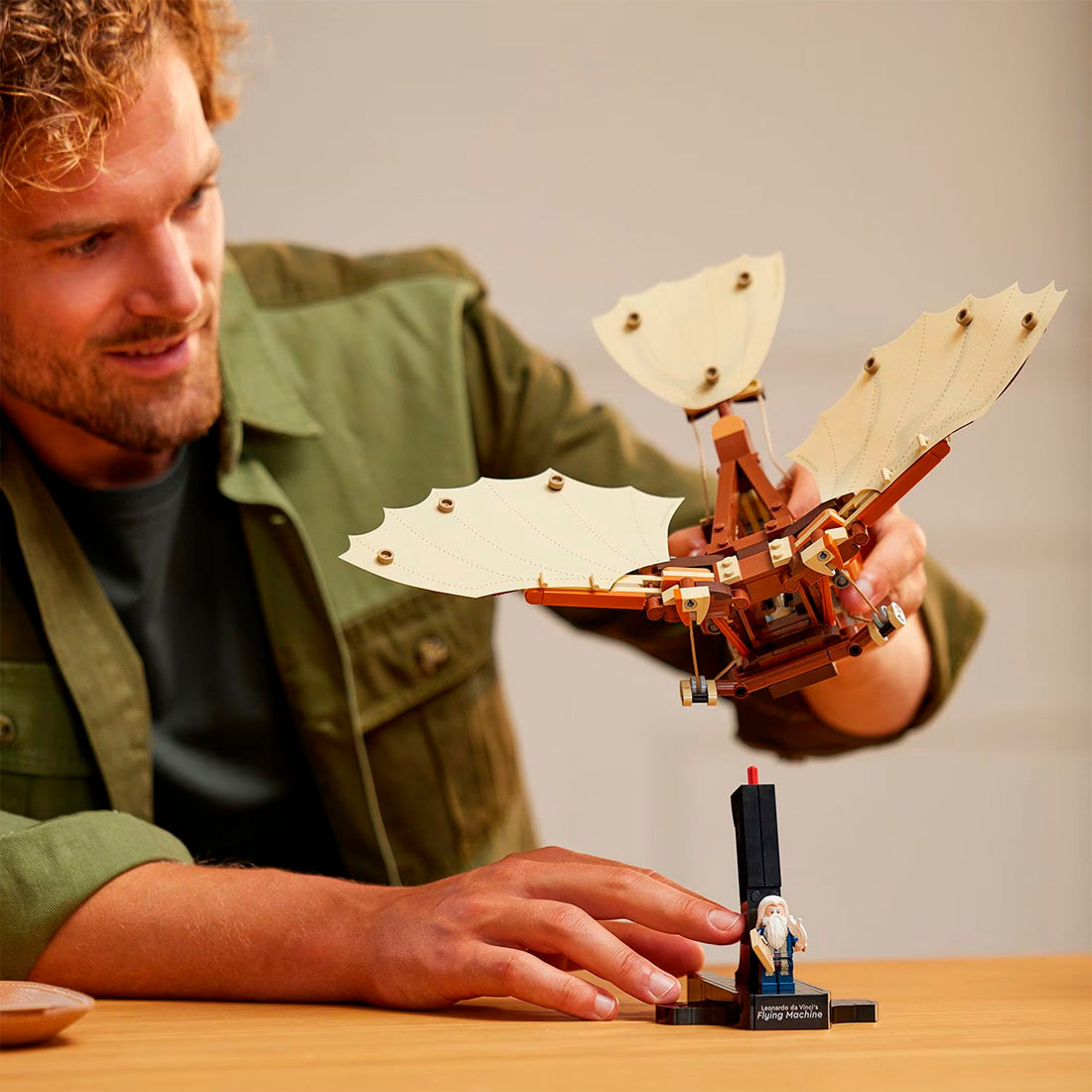 Lego Icons 10363 Leonardo da vinci Uçan makina