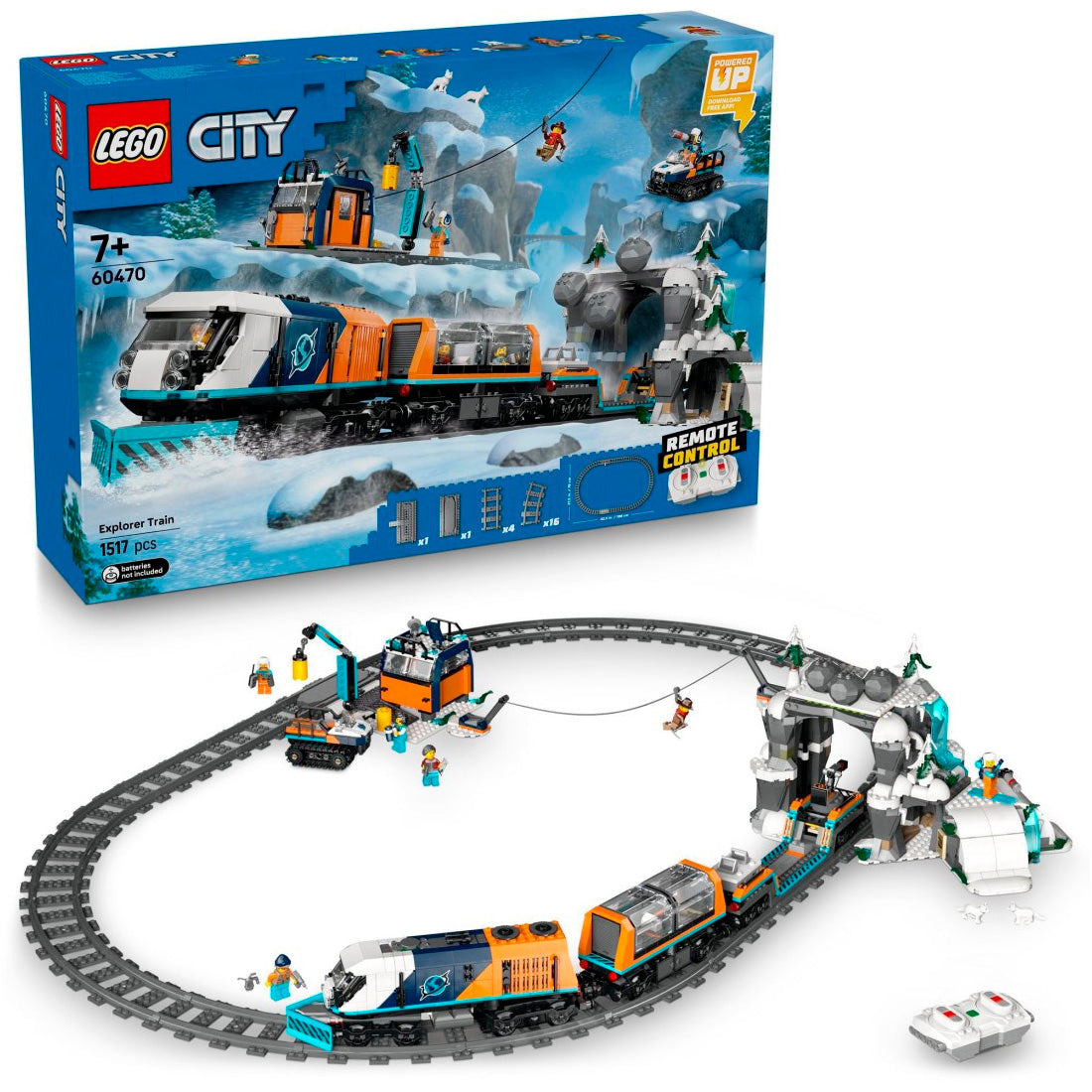 Lego Jurassic World Arktik Keşif Kutup Ekspresi Adr-Lsc60470