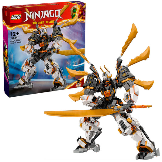 Lego Ninjago Cole'un Titan Ejderha Robotu 71821