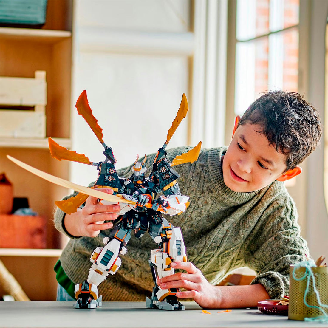 Lego Ninjago Cole'un Titan Ejderha Robotu 71821