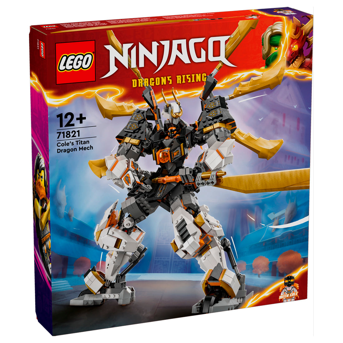 Lego Ninjago Cole'un Titan Ejderha Robotu 71821