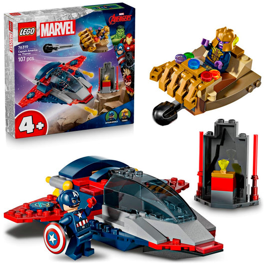 Lego Super Hereos Kaptan Amerika&Thanos-4 76319