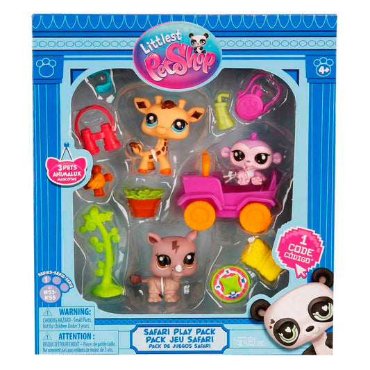 Littlest Pet Shop Minişler Safari Oyun Seti Seri 1 S00005240