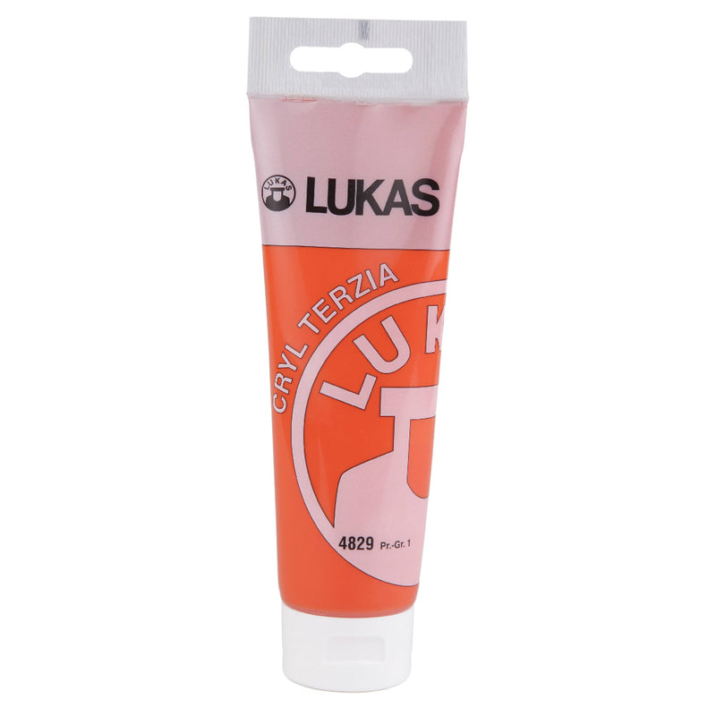 Lukas Cryl Terzia 125 ml Kadmium Turuncu Akrilik Boya - Sanatsal Resim ve Hobi Boyası