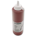Lukas Cryl Terzia Burnt Sienna 500 ml Akrilik Boya - Sanatçı ve Hobi Kullanımı İçin Yüksek Pigmentli Tuval Boyası