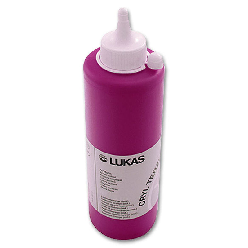 Lukas Cryl Terzia Primer Kırmızı 500 ml Akrilik Boya - Sanatsal Resim, Tuval ve Hobi Boyası