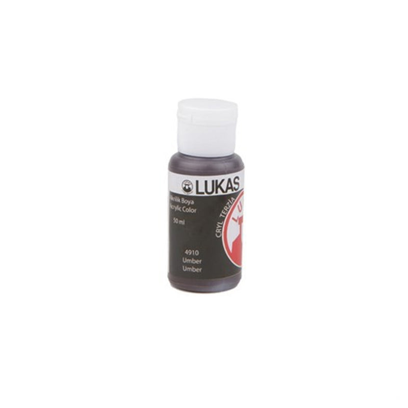 Lukas Terzia AB Umber 50 ml. Akrilik Boya - Sanat, Resim ve Hobi İçin