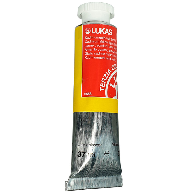 Lukas Terzia Oil Kadmium Açık Sarı 37 ml Yağlı Boya - Profesyonel Resim ve Sanat Malzemesi