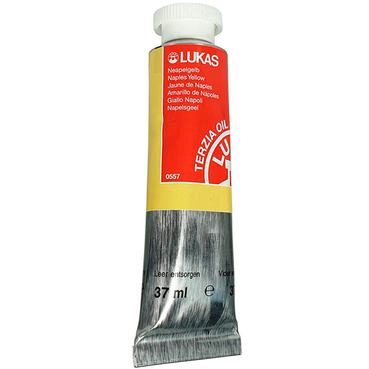 Lukas Terzia Oil Nepal Sarı 37 ml. Yağlı Boya - Sanatsal Profesyonel Resim Malzemesi
