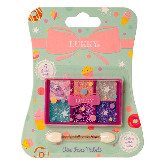 Lukky 6 Renkli Göz Farı Paleti