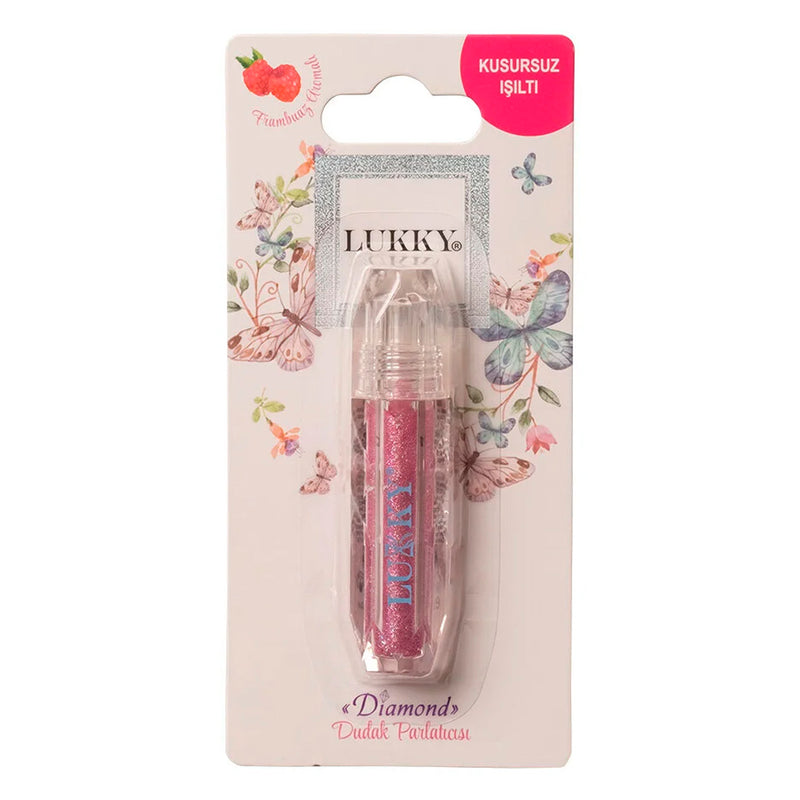 Lukky Ahududu Aromali Pembe Dudak Parlatıcısı 2,5Ml