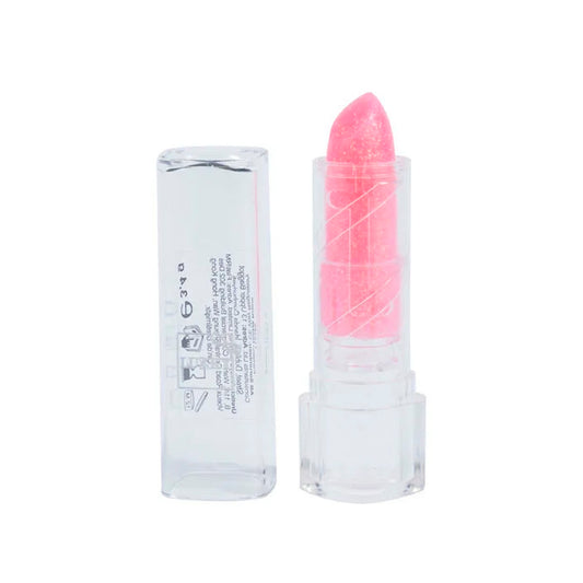 Lukky Çilek Aromalı Simli Lipstick Pembe