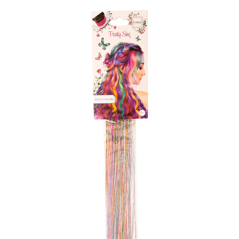 Lukky Çok Renkli 60 Cm Saç Tokası