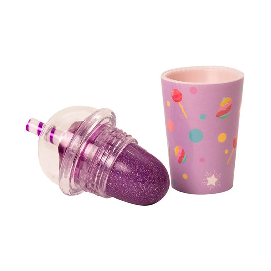 Lukky Cupcake Şekilli Kek Aromalı Mor Dudak Kremi