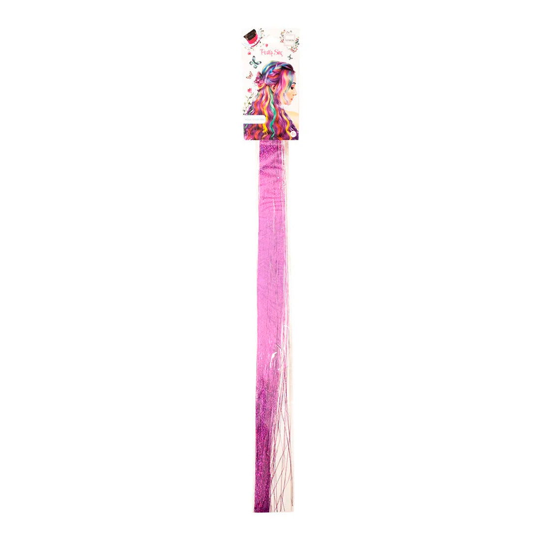 Lukky Mor Renkli 60 Cm Saç Tokası