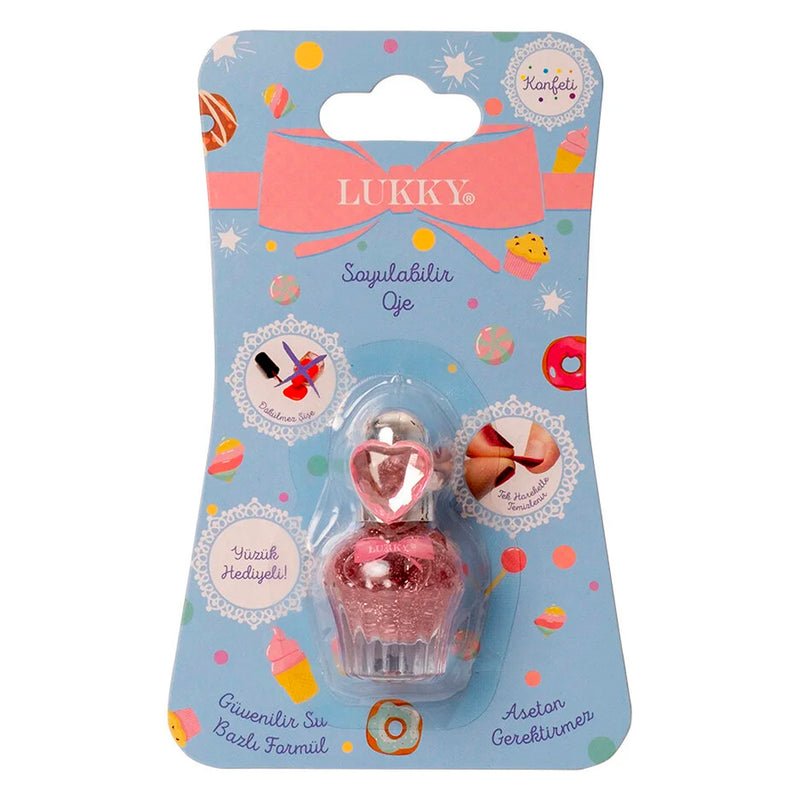 Lukky Simli Lila Confetti Oje 4,5 Ml