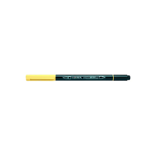 Lyra Aqua Brush Duo Marker - Krem - Sanatsal Çizim ve Boyama Kalemi