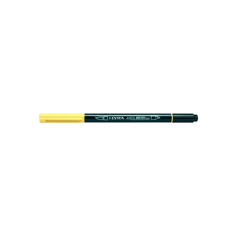 Lyra Aqua Brush Duo Marker - Krem - Sanatsal Çizim ve Boyama Kalemi