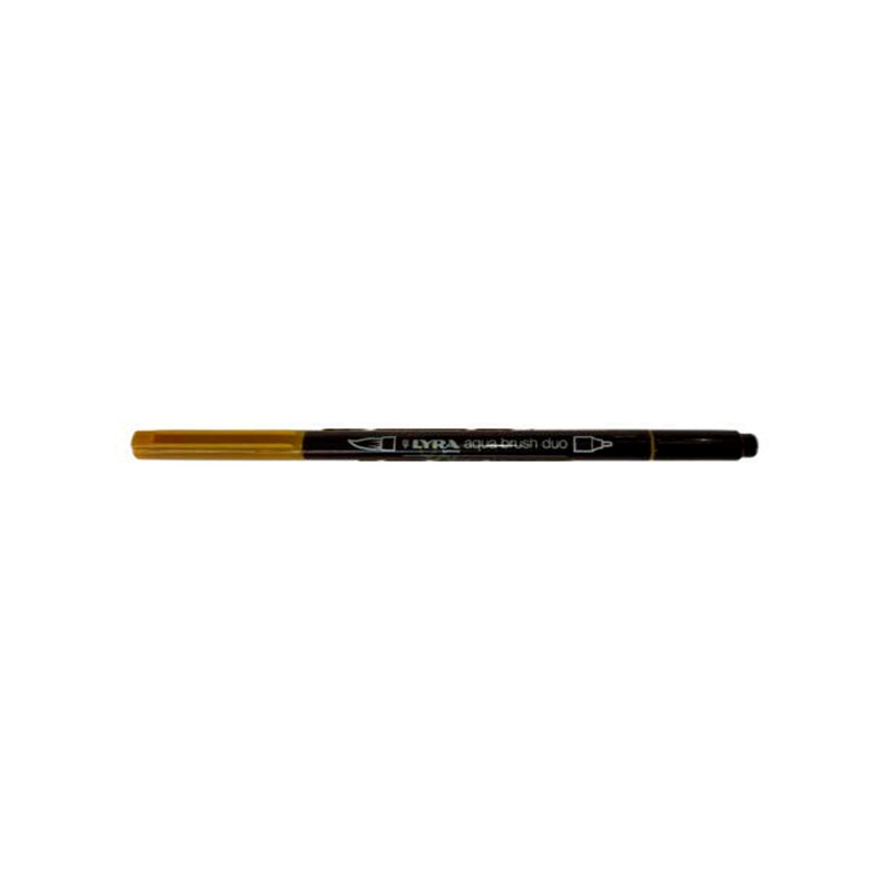 Lyra Aqua Brush Duo Marker - Yeşil Toprak - Çift Uçlu Fırça Kalem, Sanat ve Çizim İçin