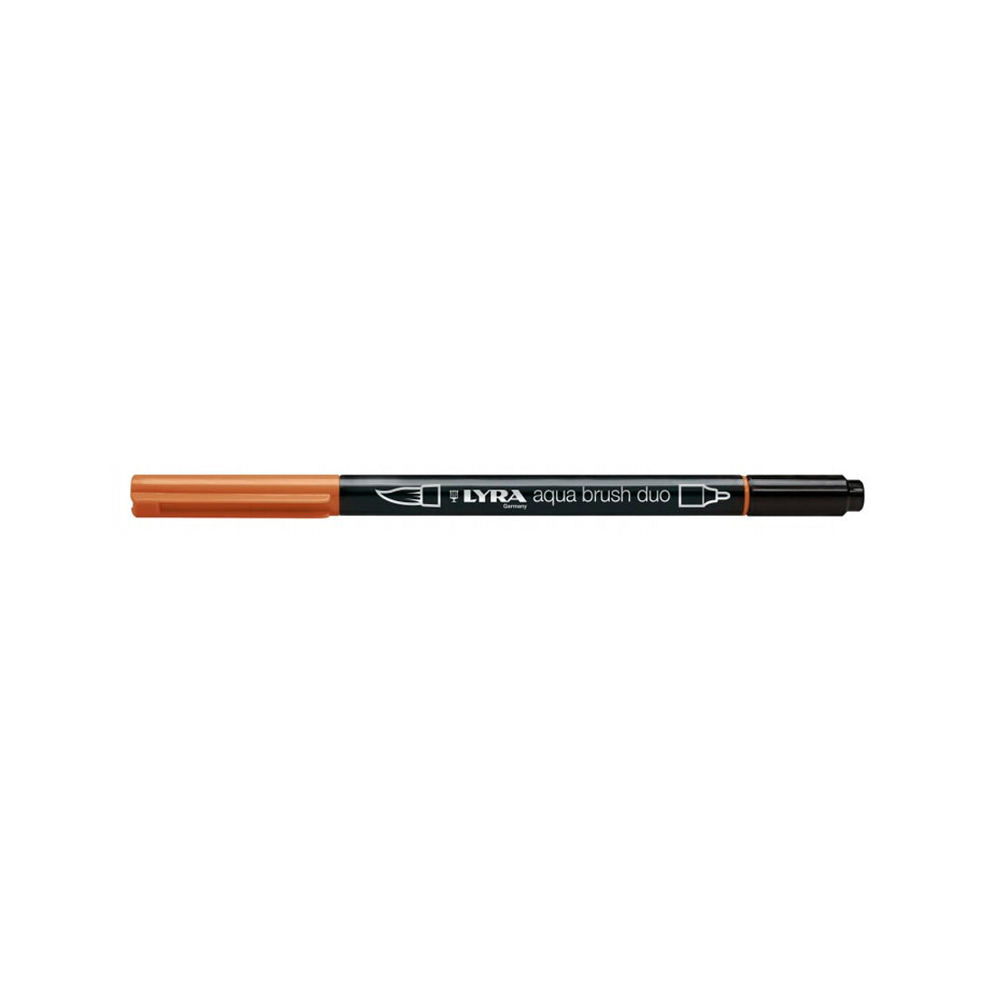 Lyra Aqua Brush Duo Marker Vermilion - Çift Taraflı Fırça Uçlu Sanat ve Çizim Kalemi