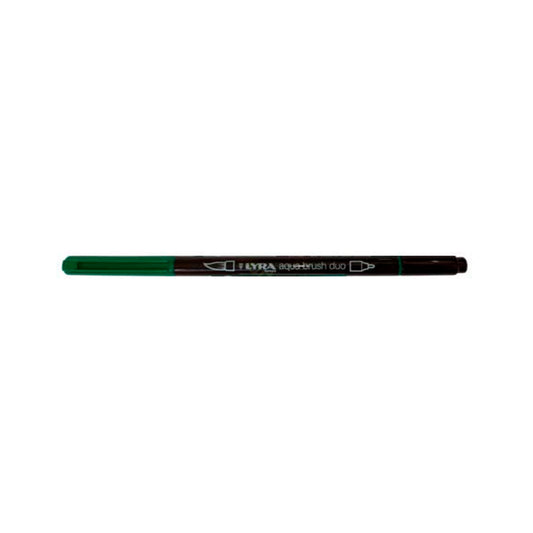 Lyra Aqua Brush Duo Marker Mineral Yeşil - Sanat, Çizim ve Boyama Fırça Uçlu Kalemi