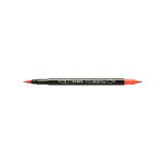 Lyra Aqua Brush Duo Marker - Permanent Red - Sanatçı Çizim, İllüstrasyon ve Fırça Uçlu Kalıcı Marker