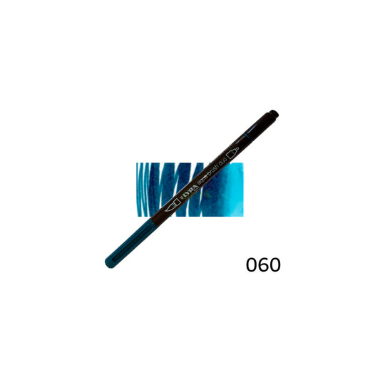 Lyra Aqua Brush Duo Marker Turkuaz Yeşil - Çift Uçlu Suluboya Etkili Sanatsal Çizim ve İllüstrasyon Kalemi