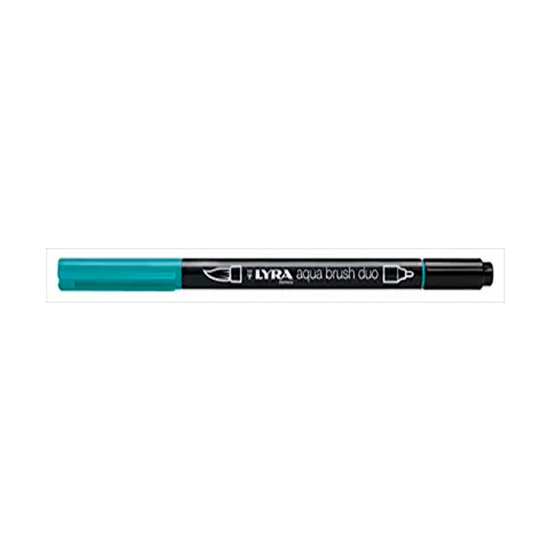 Lyra Aqua Brush Duo Marker Viridian - Sanat Çizim ve İllüstrasyon Kalemi