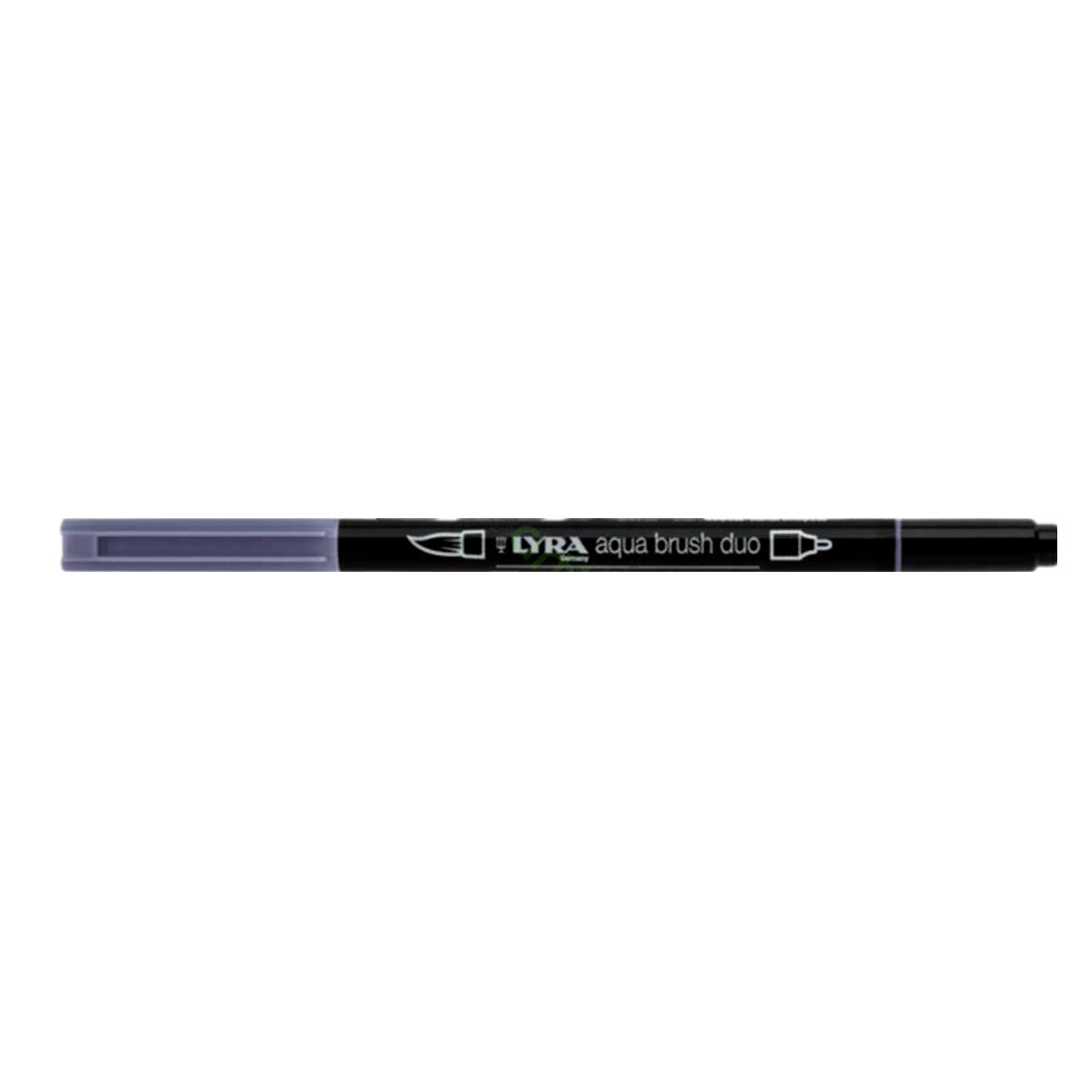 Lyra Aqua Brush Duo Marker - Warm Grey Med - Fırça ve Çift Uçlu Suluboya Etkili Sanat ve Çizim Kalemi
