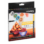 Lyra Aquabrush 12'li Dua Keçeli Kalem - Suluboya Etkili Sanat ve Çizim Marker Kalemi