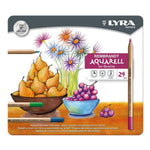 Lyra Rembrandt Aquarell 24'lü Metal Kutu Boya Kalemi - Sanatsal Çizim ve Suluboya Etkili Profesyonel Set