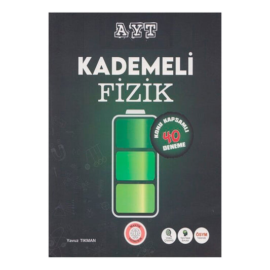 Mantık Yayınları AYT Kademeli Fizik Denemeleri