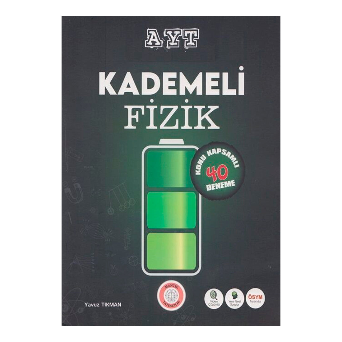 Mantık Yayınları AYT Kademeli Fizik Denemeleri