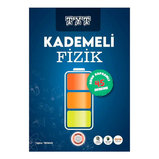 Mantık Yayınları TYT Kademeli Fizik Denemeleri
