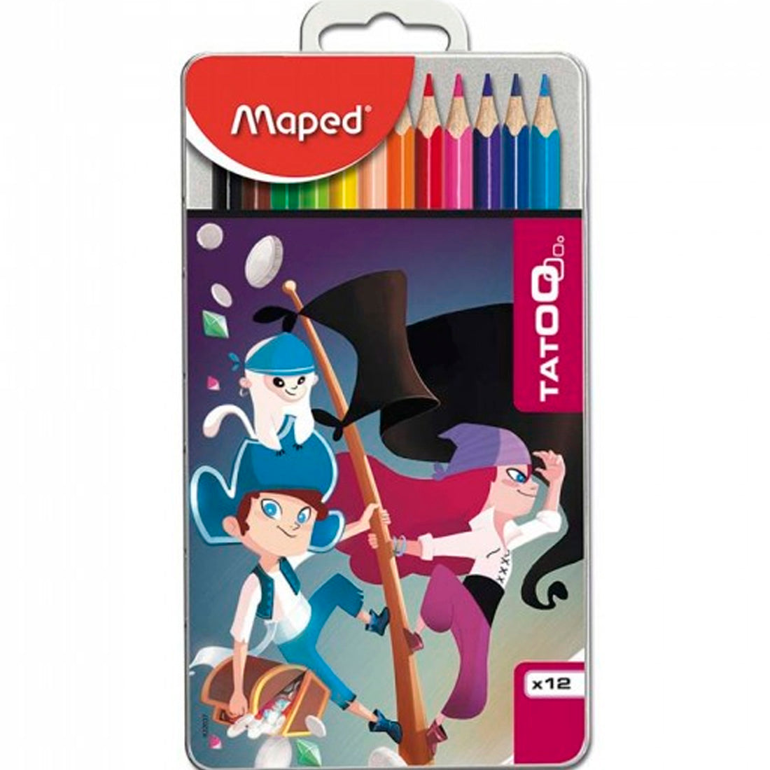 Maped 12li Colorpeps Metalik Kutu Tatoo Kuru Boya 832037