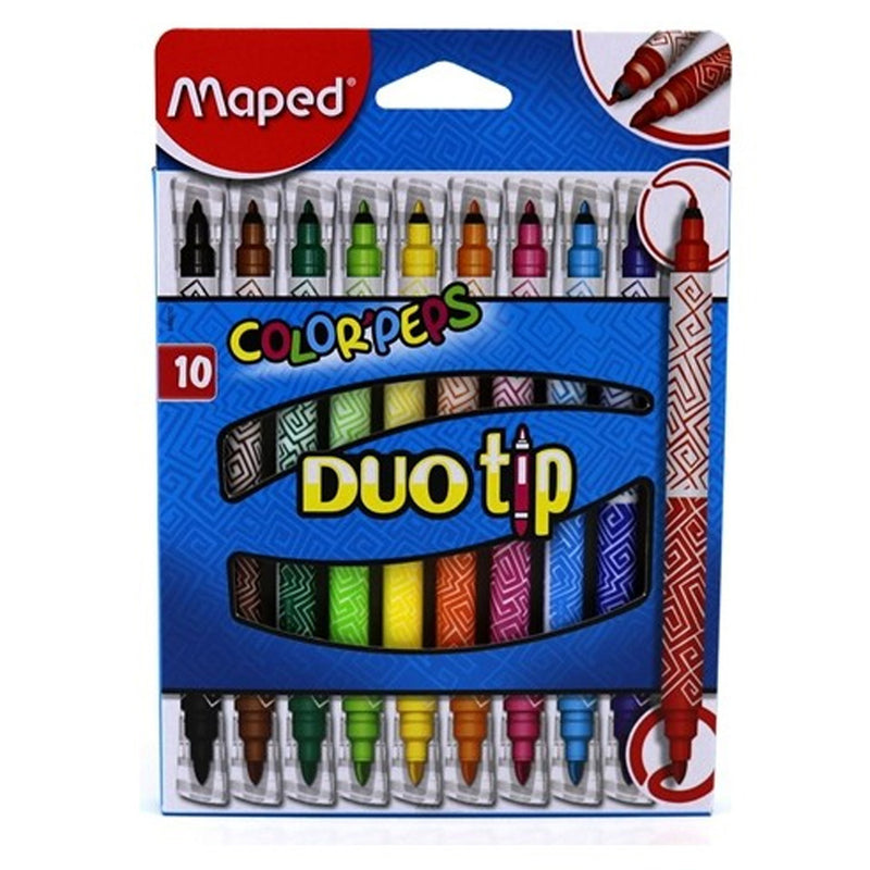 Maped Color Peps 10=20 Renk Çift Uçlu Keçeli Kalem 847010
